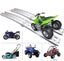 Aluminum Folding Ramps 680KG Loading Capacity ATV Mower Loading Ramps Carousel 4
