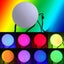 2X Battery-Operated LED Poi Balls Multi Coloured Light up Ball Belly Dance Party Carousel 7