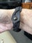 Real Leather handmade Braided Bracelet 23 cm - Black Carousel 2