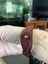 Real Leather handmade Braided Bracelet 22 cm - Red Carousel 2