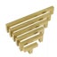 Black/golden/Silver Square Cabinet Handle Furniture Hardware Stainless Steel Carousel 3