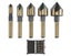 PTN New Countersink Drill Bit Set 5 Piece Sale Sale Carousel 4