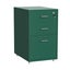 Gorilla Office - Mobile Metal 3 Drawer Cabinet - Pine Green Carousel 1