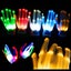 LED Flashing Constantly Glow Light Up Finger Glove Lighting Xmas Dance Party Cos Carousel 2