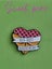 Big butt bigger heart - Funny bold enamel pin Carousel 1