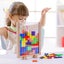 3D Tangram Tetris Game Math Toy Russian Blocks Puzzle Jigsaw Education Toys Carousel 5
