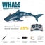 Remote Control Shark Toy Remote Control Boat for Pool Shark Toys Dual Batteries Carousel 10