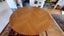 Stunning Round Oak Dining Table Carousel 2
