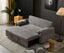 Boston Sofa Bed - Grey Carousel 5