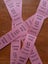 85c Pink Admit One Authentic Old Vintage Tickets- Great Ephemera for Journals Carousel 3