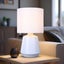 Hyde Touch Table Lamp - White Carousel 2
