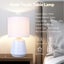 Hyde Touch Table Lamp - White Carousel 9