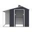 2.9m x 1.9m Garden Storage Box,Bike Shed,2-in-1 Carousel 4