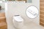 Kogan Premium Smart Wash & Dry Remote Control Electric Bidet Toilet Seat, Carousel 10