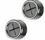 2X Push In Tea Towel Holder Grip Hook Chrome Self Adhesive Kitchen Cloth Clip Carousel 1