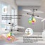 Flying Ball Toys RC Toy for Boys Girls Gifts Rechargeable Light Up Ball Drone Carousel 10