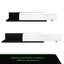 TV Unit Stand Cabinet Extendable Entertainment Console Side Table Black White Carousel 7