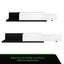 TV Unit Stand Cabinet Extendable Entertainment Console Side Table Black White Carousel 15