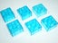 ®™DUPLO - 6 x Trans Light Blue Bricks Carousel 3