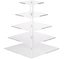5 Tier Cupcake Holder Display Tower Stand with LED Light String Carousel 4