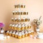 5 Tier Cupcake Holder Display Tower Stand with LED Light String Carousel 5