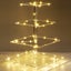 5 Tier Cupcake Holder Display Tower Stand with LED Light String Carousel 6
