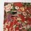 Vintage Japanese Silk Old Kimono Panel Floral Fabric Piece Carousel 8