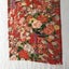 Vintage Japanese Silk Old Kimono Panel Floral Fabric Piece Carousel 11