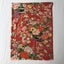 Vintage Japanese Silk Old Kimono Panel Floral Fabric Piece Carousel 19