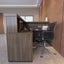 Alvorada Reception Desk II - Charuto/ Black Carousel 3