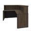 Alvorada Reception Desk II - Charuto/ Black Carousel 5