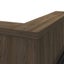 Alvorada Reception Desk II - Charuto/ Black Carousel 10