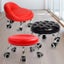 Stool With Pulleys For Car Washing Housework Mobile Farming Carousel 2