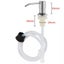 Stainless Steel Shampoo Soap Dispenser Pump Cleanser Bottle Extension Tube Kit Carousel 8