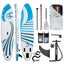 Brand New 11ft Inflatable Stand Up Paddle Board W/ Backpack Paddle Pump Carousel 1