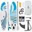 Brand New 11ft Inflatable Stand Up Paddle Board W/ Backpack Paddle Pump Carousel 4