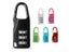 3-Digit Travel Lock Mini Dial Digit Number Code Password Combination Padlock Carousel 4