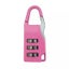 3-Digit Travel Lock Mini Dial Digit Number Code Password Combination Padlock Carousel 1