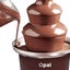 New Large 3-Tier Stainless Steel Chocolate Fondue Fountain with 0.9L Capacity Carousel 2