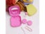New Mini Square Contact Lens Case With Mirror Women Colored Contact Lenses Box Carousel 5