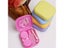 New Mini Square Contact Lens Case With Mirror Women Colored Contact Lenses Box Carousel 6