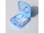 New Mini Square Contact Lens Case With Mirror Women Colored Contact Lenses Box Carousel 1
