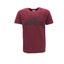 FIL Men's Cotton Crew Neck T-Shirt - Los Angeles/Burgundy Carousel 1
