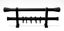 Trinity 28mm Curtain Rod Set -1.8m Carousel 3