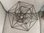 Large Black Metal Geo Cage Lampshade Carousel 4