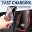 Smart Car Mobile Phone GPS Holder 15W Wireless Charger Air Outlet Clip Phone Carousel 4