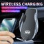 Smart Car Mobile Phone GPS Holder 15W Wireless Charger Air Outlet Clip Phone Carousel 5