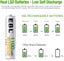 EBL 4 Pack Rechargeable AAA Batteries 1100mAh 1.2V Ni-MH Triple A Battery NiMH Carousel 3