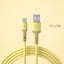 Type-C USBC Quick Charge 3A Cable Mobile Phone Color Liquid Soft Rubber Carousel 4