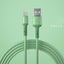 Type-C USBC Quick Charge 3A Cable Mobile Phone Color Liquid Soft Rubber Carousel 6